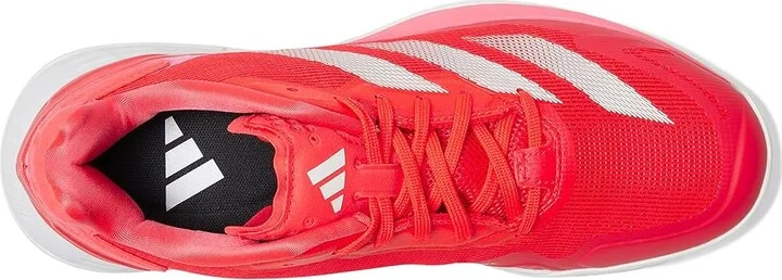 adidas Defiant Speed 2 Tennis Shoes Women's Tennis Shoes Lucid Red/Zero Metallic/Lucid Pink : 8 B - Medium, Rubber - Image 2