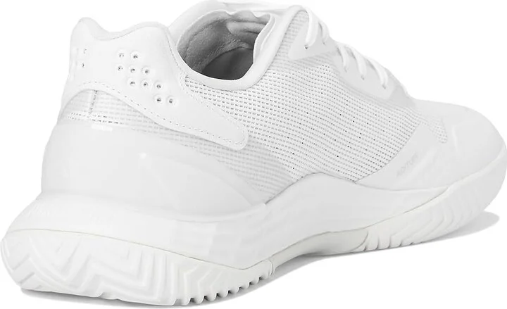 adidas Defiant Speed 2 Tennis Shoes Women's Tennis Shoes White/White/Grey : 8 B - Medium, Rubber - Image 4