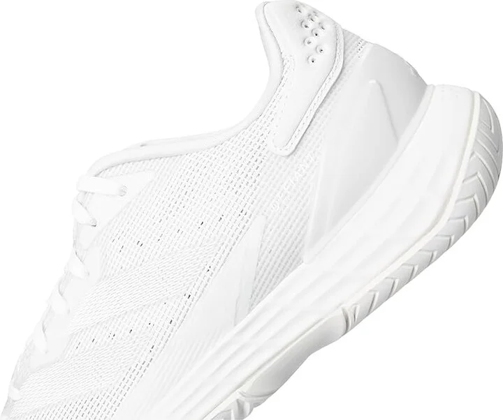 adidas Defiant Speed 2 Tennis Shoes Women's Tennis Shoes White/White/Grey : 8 B - Medium, Rubber - Image 7