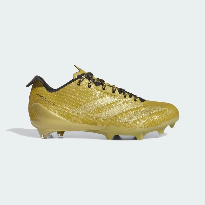 adidas Disney Adizero Electric American Football Cleats Gold Metallic 5Mens