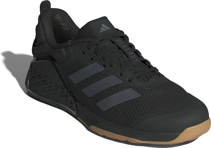 adidas Dropset 3 Trainer Athletic Shoes Black/Grey/Grey 2 : Men's 4 - Women's 5 Medium, Rubber/Synthetic