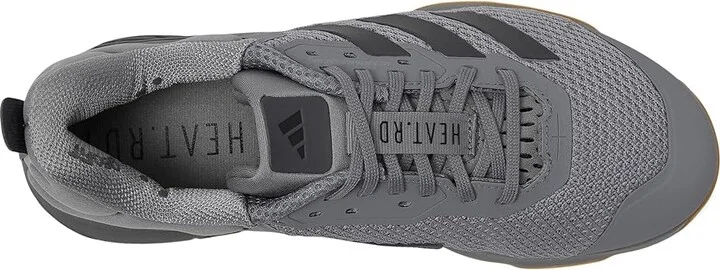 adidas Dropset 3 Trainer Athletic Shoes Grey/Grey/Black : Men's 4 - Women's 5 Medium, Rubber/Synthetic - Image 2
