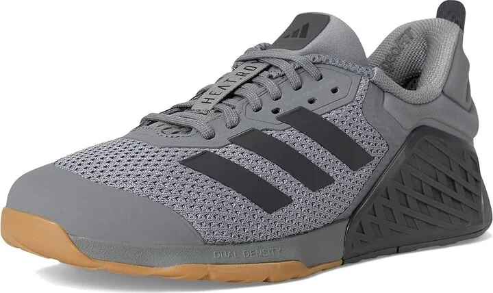 adidas Dropset 3 Trainer Athletic Shoes Grey/Grey/Black : Men's 4 - Women's 5 Medium, Rubber/Synthetic - Image 5