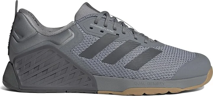 adidas Dropset 3 Trainer Athletic Shoes Grey/Grey/Black : Men's 4 - Women's 5 Medium, Rubber/Synthetic - Image 7