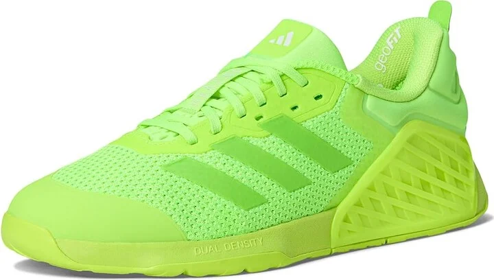 adidas Dropset 3 Trainer Athletic Shoes Lucid Lemon/Lucid Lemon/Lucid Lemon : Men's 9.5 - Women's 10.5 Medium, Rubber/Synthetic - Image 5