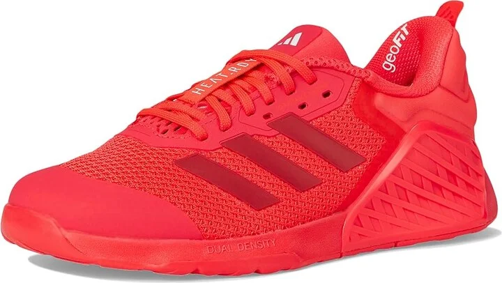 adidas Dropset 3 Trainer Athletic Shoes Lucid Red/Lucid Red/Lucid Red : Men's 11.5 - Women's 12.5 Medium, Rubber/Synthetic - Image 5