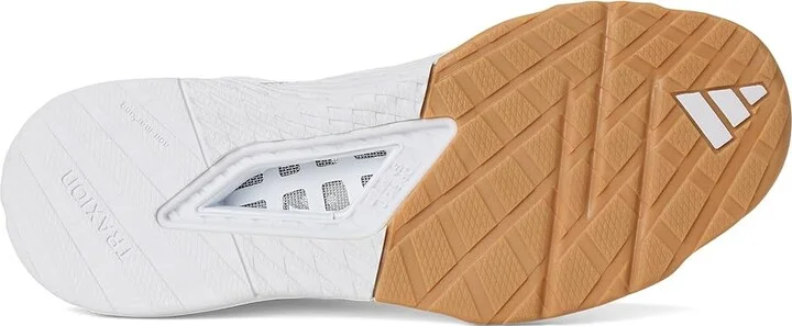 adidas Dropset 3 Trainer Athletic Shoes White/Crystal White/Crystal White : Men's 9 - Women's 10 Medium, Rubber/Synthetic - Image 3