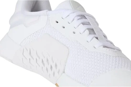 adidas Dropset 3 Trainer Athletic Shoes White/Crystal White/Crystal White : Men's 9 - Women's 10 Medium, Rubber/Synthetic - Image 7