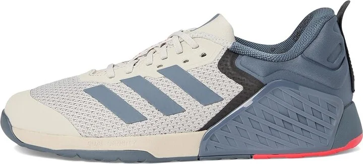 adidas Dropset 3 Trainer Athletic Shoes Wonder Alumina/Onyx/Lucid Red : Men's 4.5 - Women's 5.5 Medium, Rubber/Synthetic - Image 6
