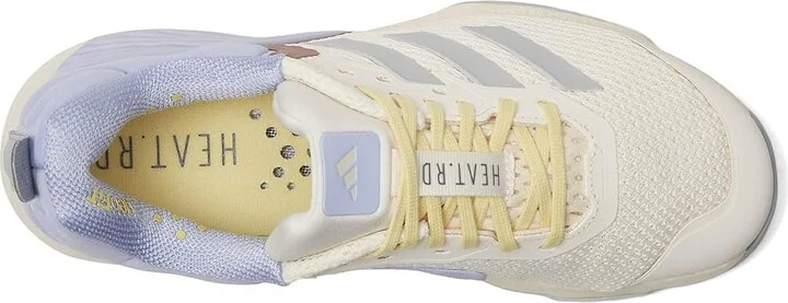 adidas Dropset 3 Trainer Women's Shoes Chalk White/Halo Silver/Violet Tone : 12.5 B - Medium, Rubber/Synthetic - Image 2