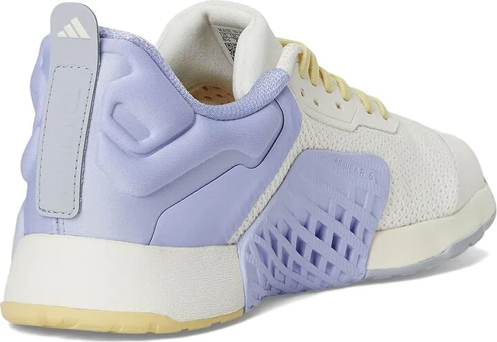 adidas Dropset 3 Trainer Women's Shoes Chalk White/Halo Silver/Violet Tone : 12.5 B - Medium, Rubber/Synthetic - Image 4