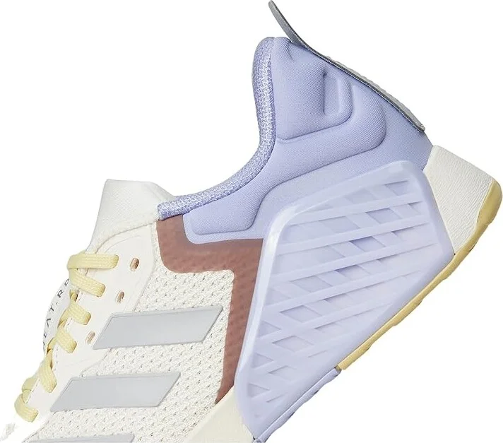 adidas Dropset 3 Trainer Women's Shoes Chalk White/Halo Silver/Violet Tone : 12.5 B - Medium, Rubber/Synthetic - Image 7