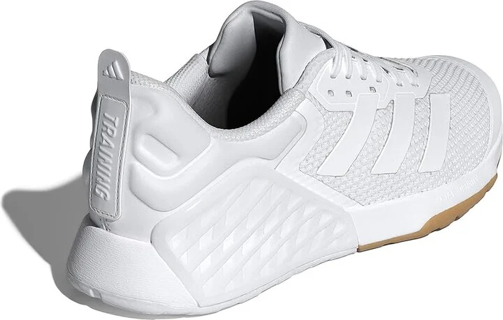 adidas Dropset 3 Trainer Women's Shoes White/Crystal White/Crystal White : 10 B - Medium, Rubber/Synthetic - Image 4
