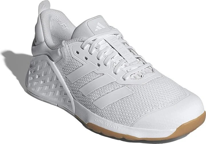 adidas Dropset 3 Trainer Women's Shoes White/Crystal White/Crystal White : 10 B - Medium, Rubber/Synthetic