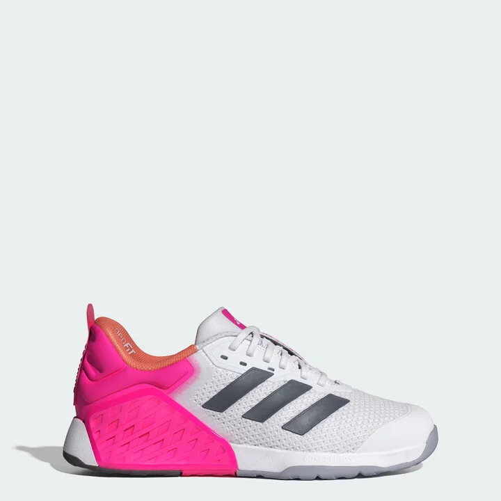 adidas Dropset 3 Training Shoes Grey Five 6 Womens