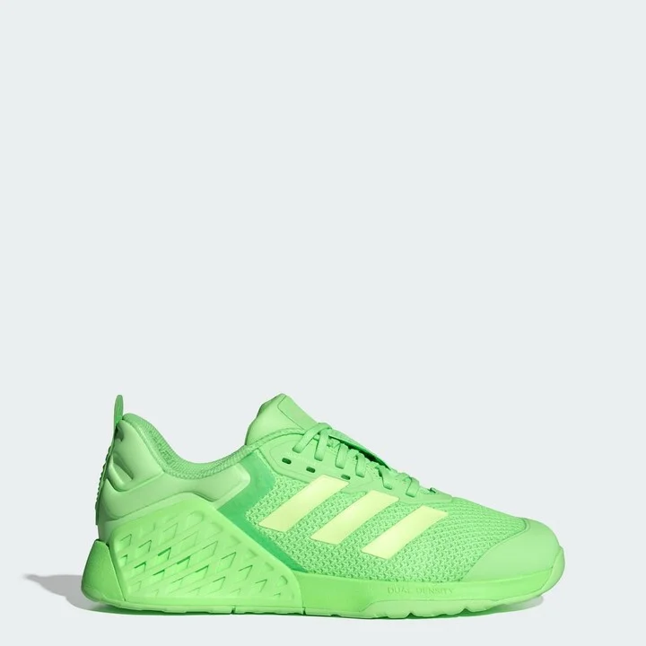 adidas Dropset 3 Training Shoes Lime Burst 5 Womens