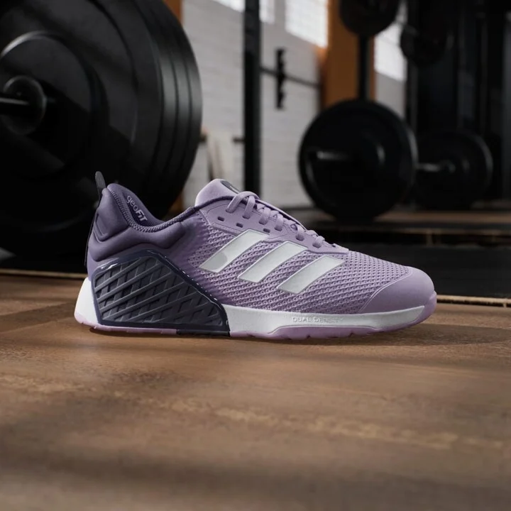 adidas Dropset 3 Training Shoes Powder Plum 5 Womens