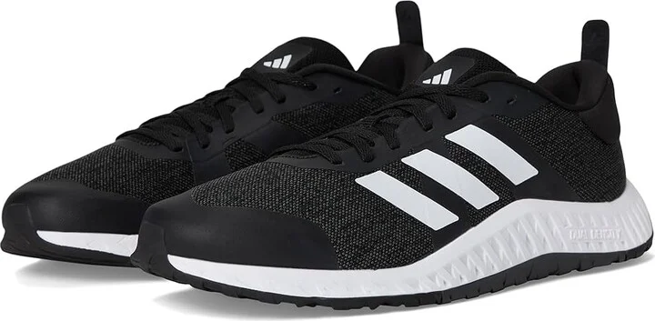 adidas Everyset Shoes Core Black/Footwear White/Footwear White : Men's 9.5 - Women's 10.5 Medium, Textile