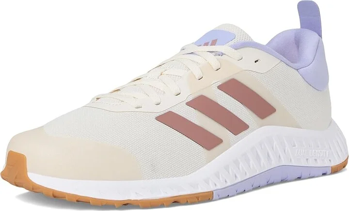 adidas Everyset Trainer Women's Shoes Chalk White/Warm Clay/Violet Tone : 9.5 B - Medium, Textile - Image 5