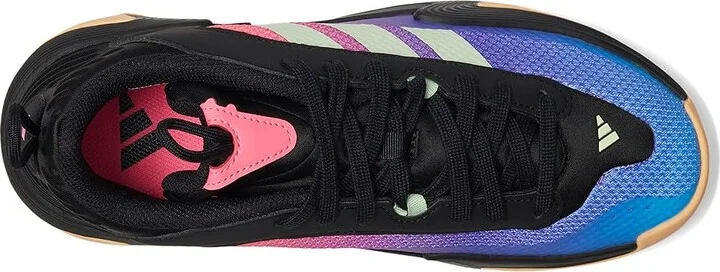 adidas Exhibit Select Mid Basketball Shoes Women's Basketball Shoes Black/Supplier Colour/Lucid Pink : 9 B - Medium - Image 2