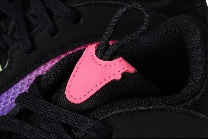 adidas Exhibit Select Mid Basketball Shoes Women's Basketball Shoes Black/Supplier Colour/Lucid Pink : 9 B - Medium - Image 7