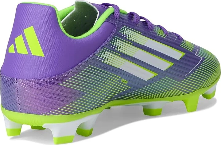 adidas F50 Club Firm/Multi Ground Soccer Cleats Soccer Shoes Purple Rush/White/Lucid Lemon : Men's 10.5 - Women's 11.5 Medium, Rubber - Image 4