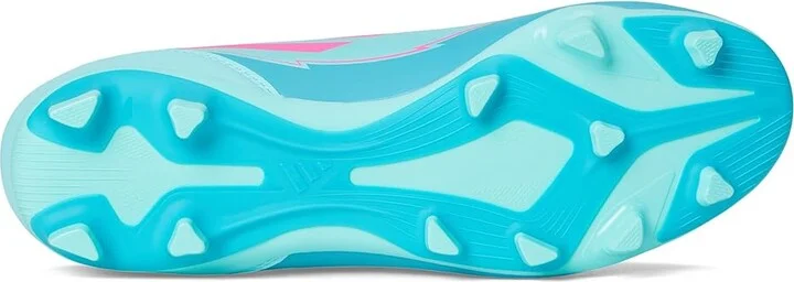 adidas F50 Club Messi Firm Ground/Multi Ground Soccer Cleats Soccer Shoes Flash Aqua/Lucid Pink/Lucid Cyan : Men's 10 - Women's 11 Medium - Image 3