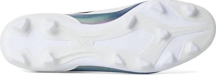 adidas F50 Club Messi Football Boots Flexible Ground Soccer Cleats Men's Soccer Shoes White/Black/Unity Purple : Men's 12 - Women's 13 Medium - Image 3