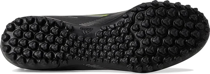 adidas F50 Club Turf Soccer Cleats Soccer Shoes Black/Iron Metallic/Lucid Lemon : Men's 13 - Women's 14 Medium, Rubber - Image 3