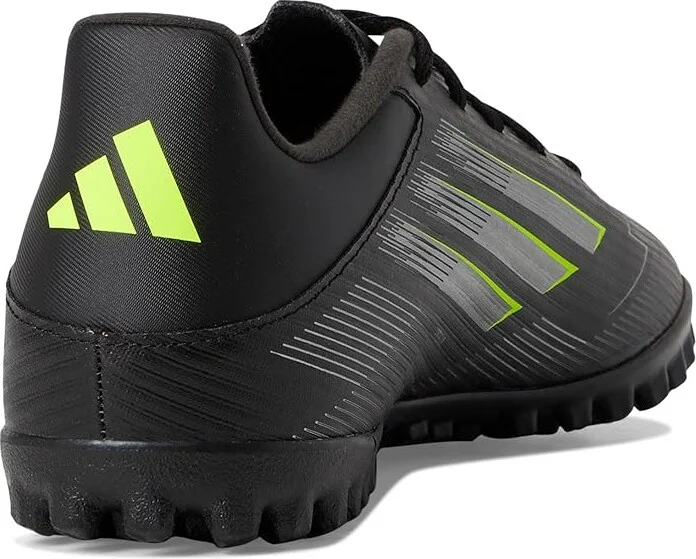 adidas F50 Club Turf Soccer Cleats Soccer Shoes Black/Iron Metallic/Lucid Lemon : Men's 13 - Women's 14 Medium, Rubber - Image 4