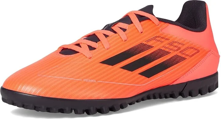 adidas F50 Club Turf Soccer Cleats Soccer Shoes Turbo/Aurora Black/Platin Metallic : Men's 10 - Women's 11 Medium, Leather - Image 5