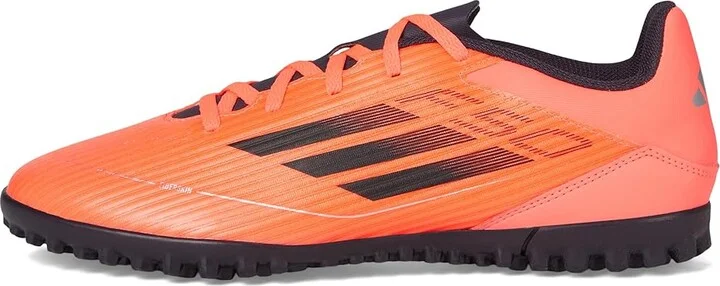 adidas F50 Club Turf Soccer Cleats Soccer Shoes Turbo/Aurora Black/Platin Metallic : Men's 10 - Women's 11 Medium, Leather - Image 6