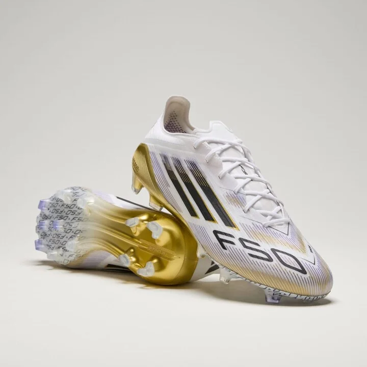 adidas F50 Elite Firm Ground Cleats Cloud White 6.5 Unisex