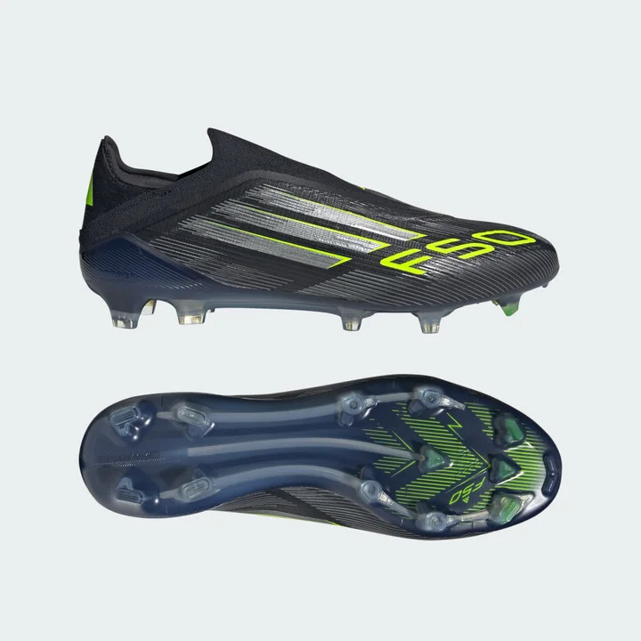 adidas F50 Elite Laceless Firm Ground Cleats Core Black 6.5 Unisex