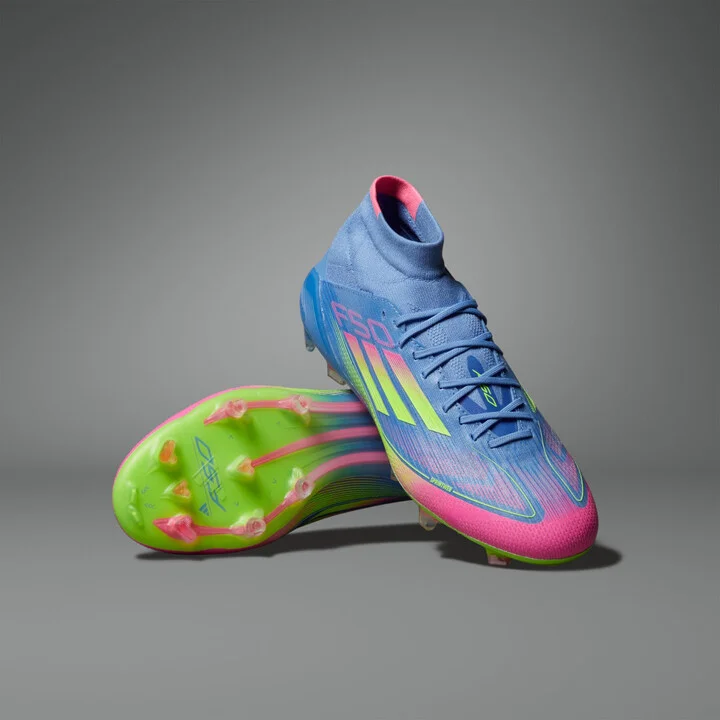 adidas F50 Elite Mid-Cut Firm Ground Cleats Blue Fusion 6 Womens