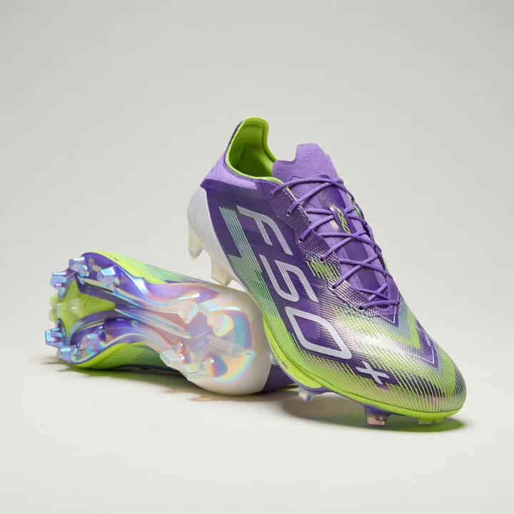 adidas F50+ Firm Ground Cleats Purple Rush 6 Unisex