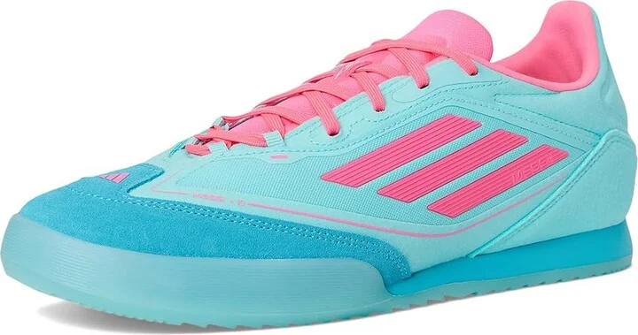 adidas F50 Freestyle Messi Indoor Soccer Cleats Soccer Shoes Flash Aqua/Lucid Pink/Lucid Cyan : Men's 13.5 - Women's 14.5 Medium, Rubber - Image 5