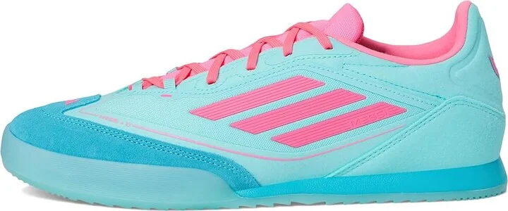 adidas F50 Freestyle Messi Indoor Soccer Cleats Soccer Shoes Flash Aqua/Lucid Pink/Lucid Cyan : Men's 13.5 - Women's 14.5 Medium, Rubber - Image 6