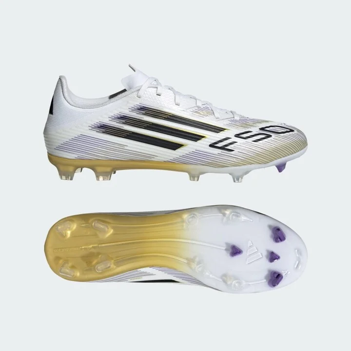 adidas F50 League Firm/Multi-Ground Cleats Cloud White 6.5 Unisex