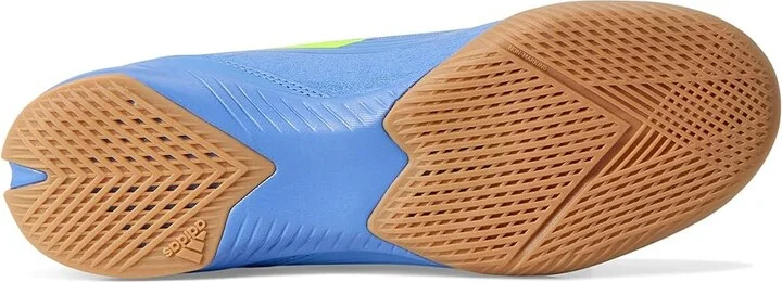adidas F50 League Indoor Soccer Cleats Soccer Shoes None/Lucid Lemon/Lucid Pink : Men's 11.5 - Women's 12.5 Medium, Leather/Suede - Image 3