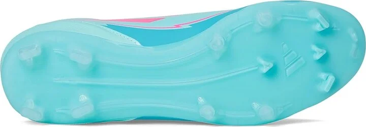 adidas F50 League Messi Firm Ground/Multi Ground Soccer Shoes Flash Aqua/Lucid Pink/Lucid Cyan : Men's 10.5 - Women's 11.5 Medium, Rubber - Image 3