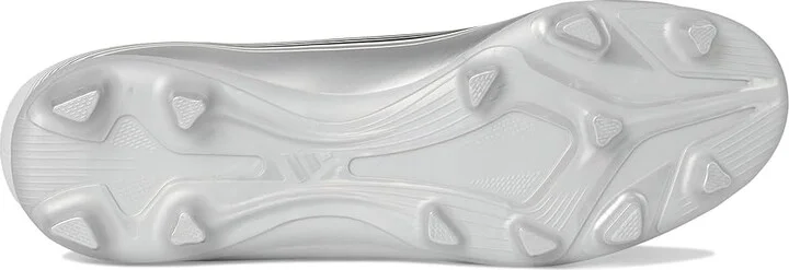 adidas F50 Messi Club Firm/Multi Ground SoccerCleats Soccer Shoes White/Lucid Red/Silver Metallic : Men's 10 - Women's 11 Medium, Rubber - Image 3