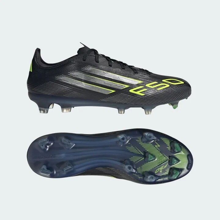 adidas F50 Pro Firm Ground Cleats Core Black 5.5 Unisex