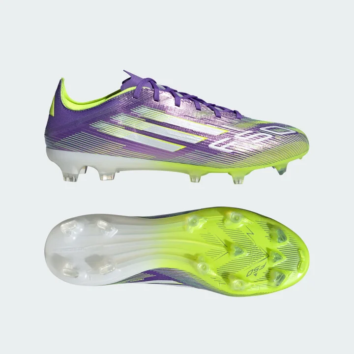 adidas F50 Pro Firm Ground Cleats Purple Rush 7 Unisex