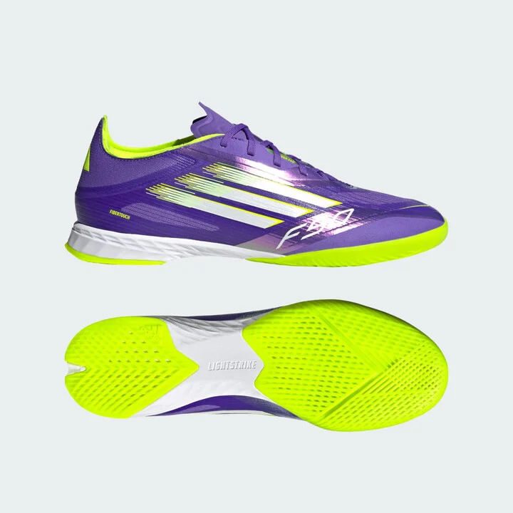 adidas F50 Pro Indoor Cleats Purple Rush 6.5 Unisex