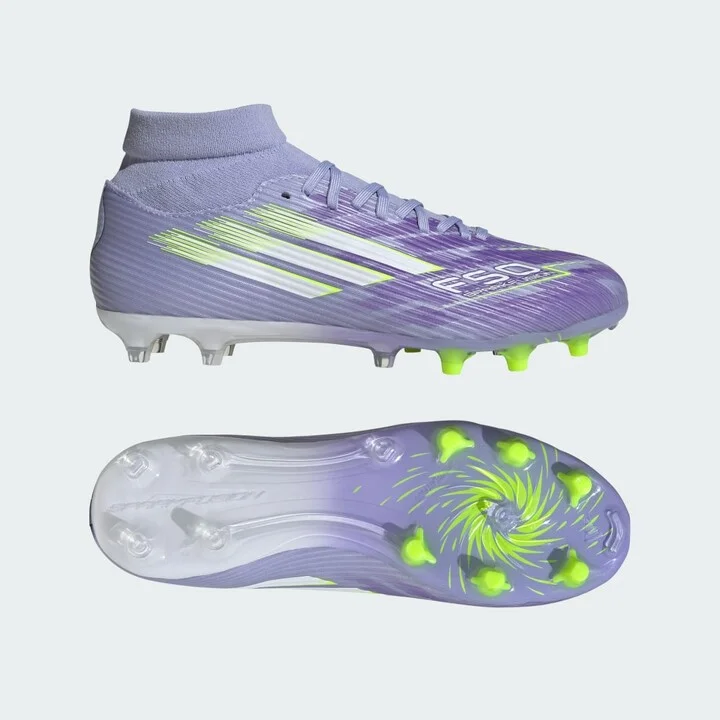 adidas F50 Sparkfusion League Firm Ground/Artificial Grass Cleats Violet Tone 7.5 Womens