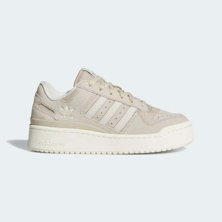 adidas Forum Bold Stripes Shoes Wonder Beige 7.5 Womens