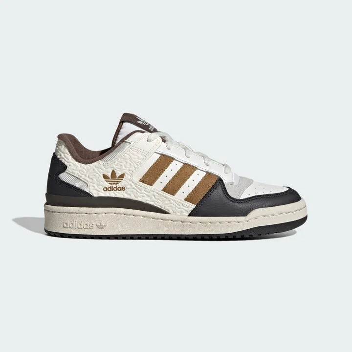 adidas Forum Low CL Shoes Core White 4.5 Mens