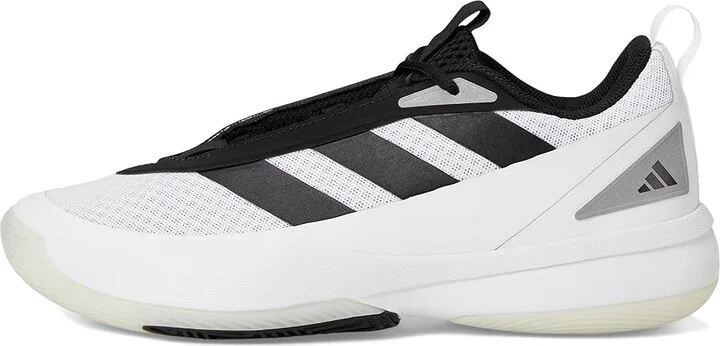 adidas Front Court Basketball Shoes Shoes White/Black/White : Men's 8.5 - Women's 9.5 Medium, Leather - Image 6