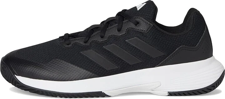adidas Game Court 2 Tennis Shoes Men's Shoes Core Black/Core Black/Grey Four : 12 D - Medium, Synthetic - Image 6
